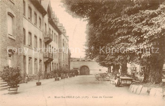 Mont-Sainte-Odile Mont-Ste-Odile 67 Cour du Couvent