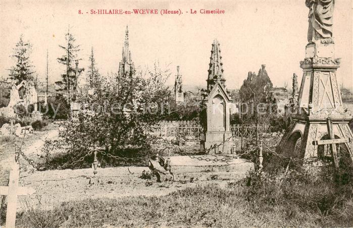Saint-Hilaire-en-Woevre Le Cimetière Friedhof