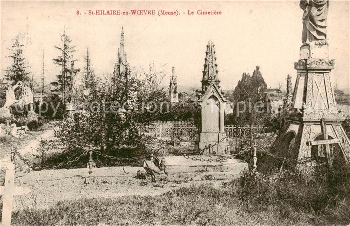 Saint-Hilaire-en-Woevre Le Cimetière Friedhof