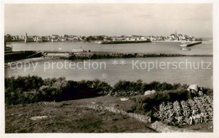 Roscoff Vue generale prise de Sainte Barbe