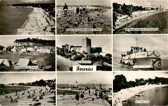 Fouras 17 Charente-Maritime La Grande Plage Pointe de la Fume Le Camping de Cado