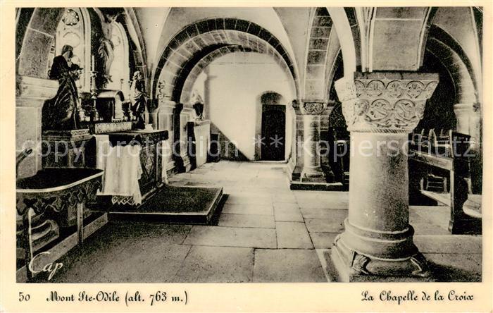 Mont-Ste-Odile Mont-Sainte-Odile 67 Alsace La Chapelle de la Croix