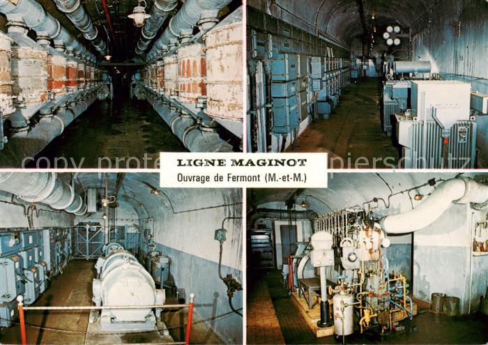 Fermont Montigny-sur-Chiers 54 Meurthe-et-Moselle Ligne Maginot Ouvrage de Fermo