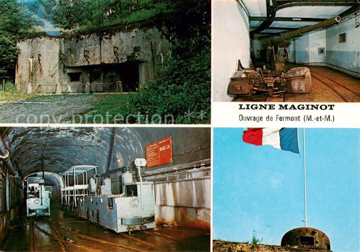 Fermont Montigny-sur-Chiers 54 Meurthe-et-Moselle Ligne Maginot Ouvrage de Fermo