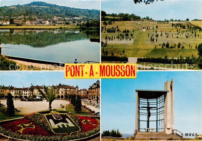 Pont-a-Mousson 54 La Moselle et la Butte de Mousson Cimet