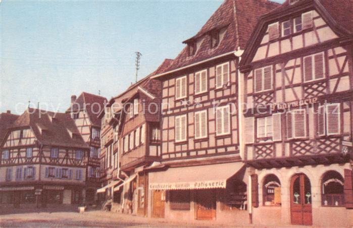 Obernai Alsace Oberehnheim Elsass 67 Fachwerkhaeuser