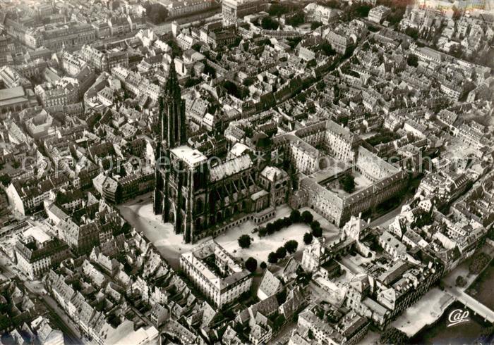 Strasbourg 67 Alsace Vue prise en avion