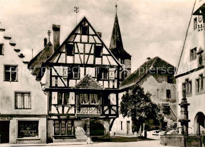 Turckheim Haut Rhin La Place La Fontaine
