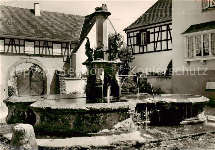 Ammerschwihr Fontaine de la Sinn