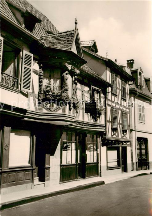 Ribeauville Haut Rhin Alsace 68 Maison des Ménétriers Ave Maria