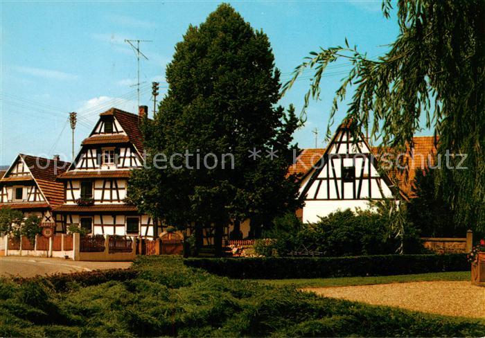 Merkwiller-Pechelbronn Maisons Alsaciennes