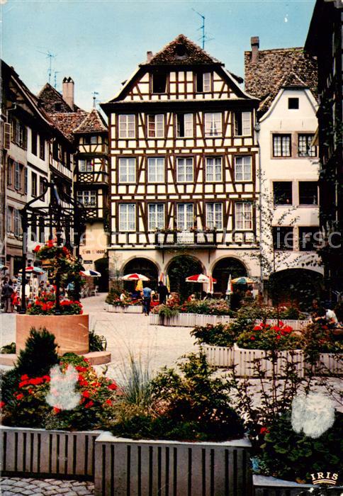 Strasbourg 67 Alsace Place du Marché aux Cochons de Lait Fachwerkhaeuser Altstad