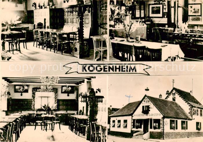 Kogenheim 67 Alsace Auberge Lion d Or