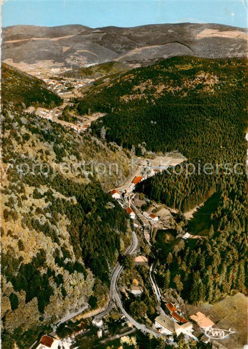 Schirmeck Vue panoramique aérienne