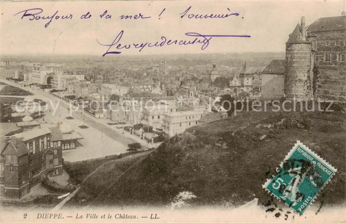 Dieppe 76 La Ville et le Chateau