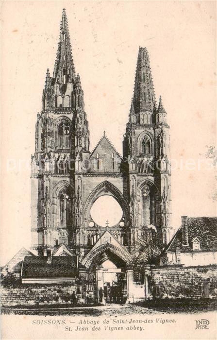 Soissons 02 Aisne Abbaye de Saint Jean des Vignes St Jean