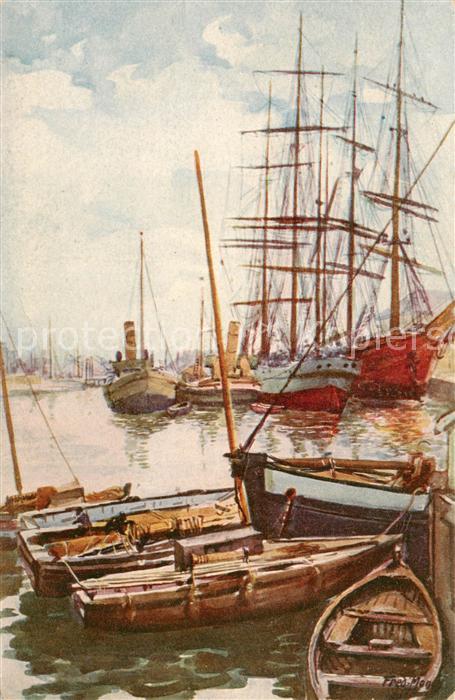 Le Havre Bassin du Commerce Les 3 Mats