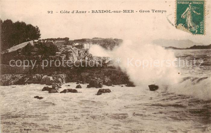 Bandol 83-sur-Mer Gros Temps