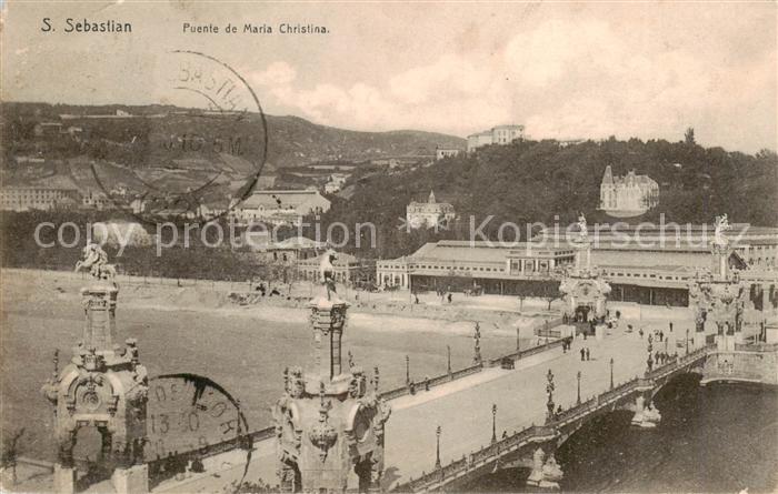 San Sebastian  Pais Vasco ES Puente de Maria Christina