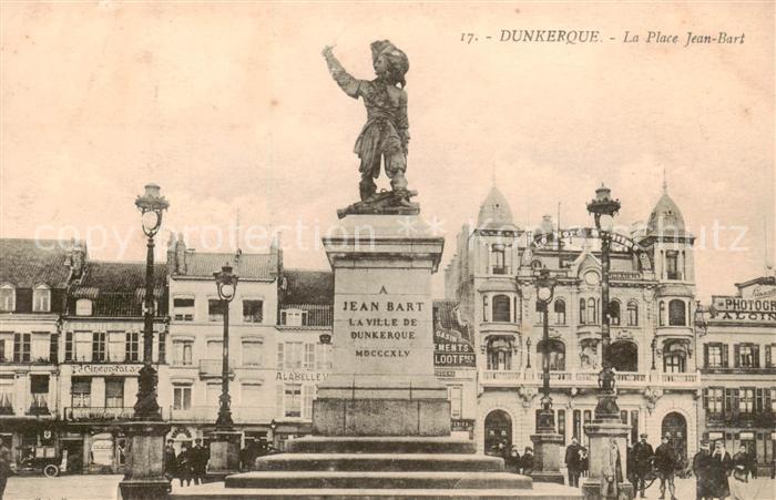 Dunkerque Duenkirchen La Place Jean Bart