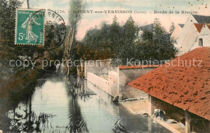 Nogent-sur-Vernisson Bords de la Riviere