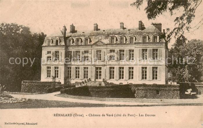 Remalard 61 Orne Chateau de Vore Les Douves