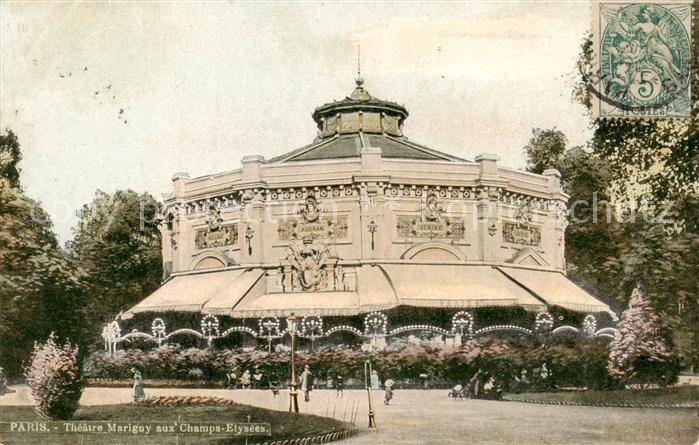 Paris 75 Theatre Marigny aux Champs Elysees