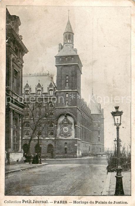 Paris 75 Horloge du Palais de Justice