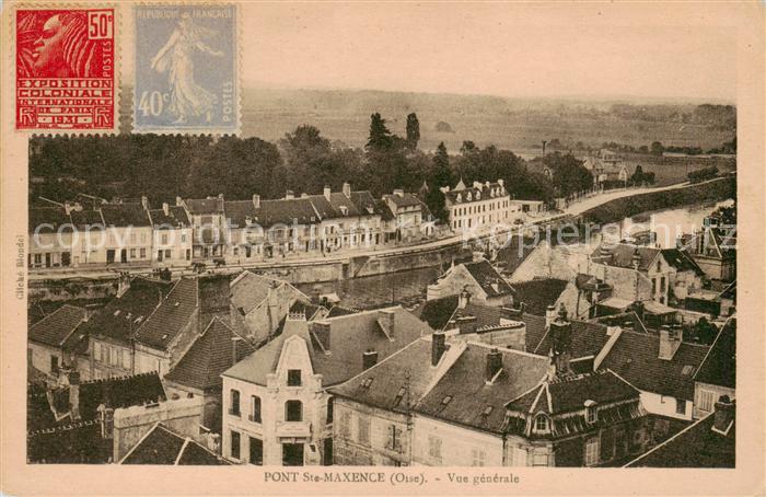 Pont-Sainte-Maxence 60 Oise Vue generale