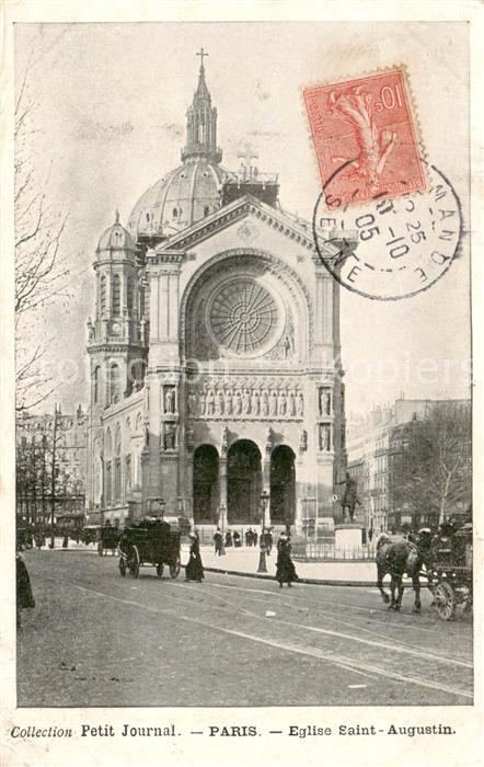 Paris 75 Eglise Saint Augustin