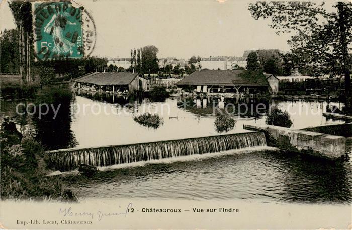 Chateauroux 36 Indre Vue sur l'Indre
