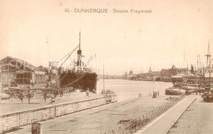Dunkerque Duenkirchen Bassin Freycinet