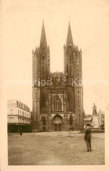 Coutances 50 Manche La Cathedrale