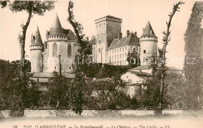 Angouleme 16 Charente La Rochefoucauld Le Chateau