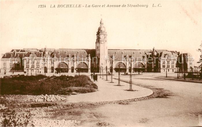 La Rochelle 17 La Gare et Avenue de Strasbourg