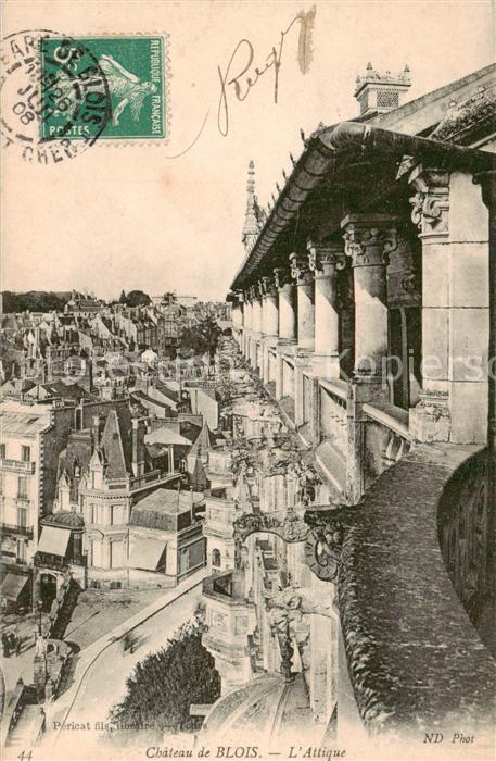 Blois 41 Chateau de Blois L'Attique