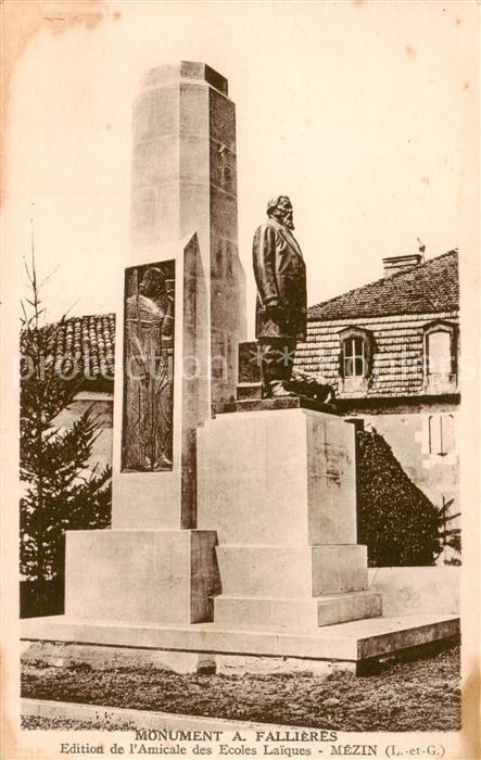 Mezin Monument A Fallieres