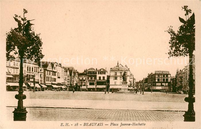 Beauvais  60 Oise Place Jeanne Hachette
