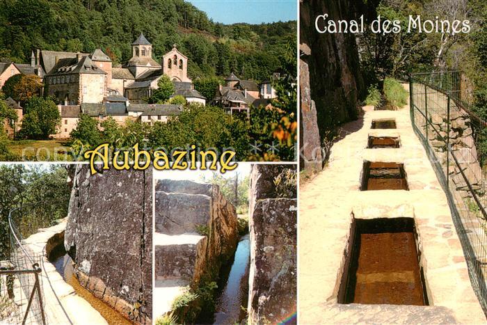 Aubazine Aubazines 19 Correze possede une abbaye cistercienne le Canal des Moine