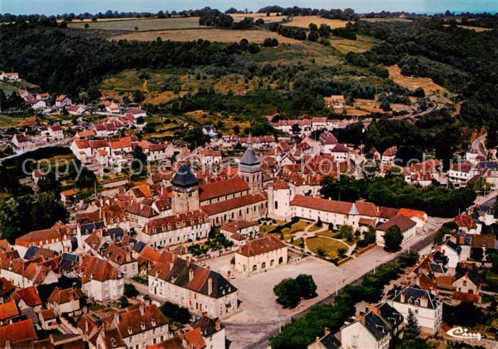 Chambon-sur-Voueize Vue generale aerienne