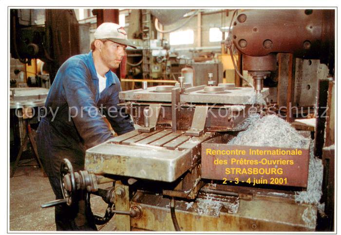 Strasbourg 67 Alsace Rencontre Internationale des Pretres Ouvriers 2001