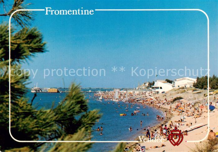 Fromentine 85 Vendee La Plage Le Remblai