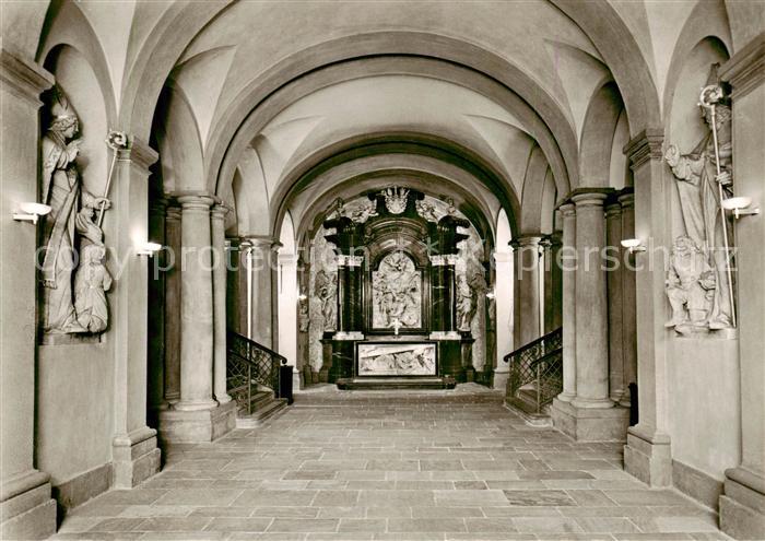 FULDA Hessen Dom Gruft und Grab des hl Bonifatius