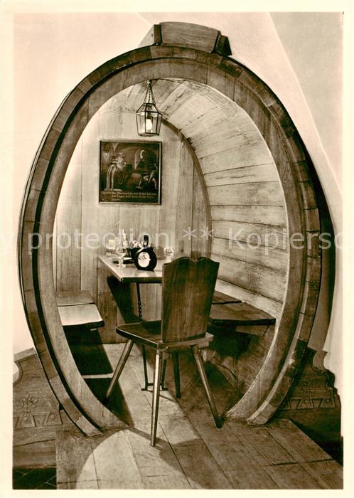 WueRZBURG Bayern Buergerspital zum hl Geist Heiligeist Keller Das Fass in der St