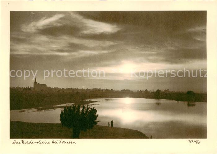 Xanten Partie am Niederrhein