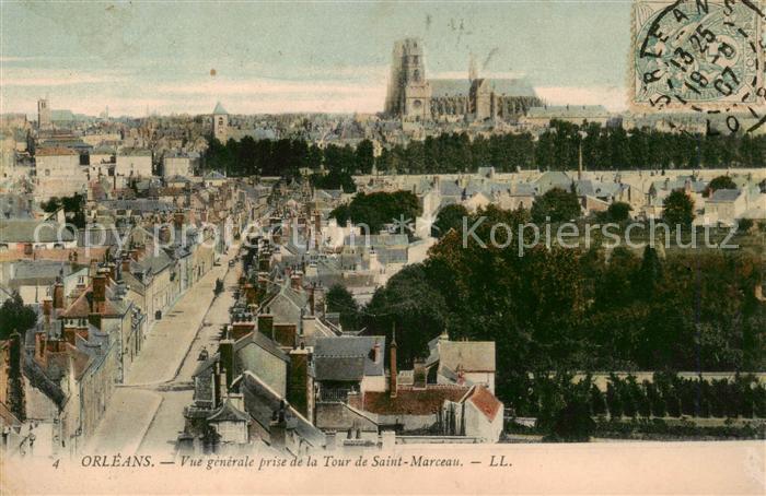 Orleans 45 Loiret Vue generale prise de la Tour de Saint Marceau