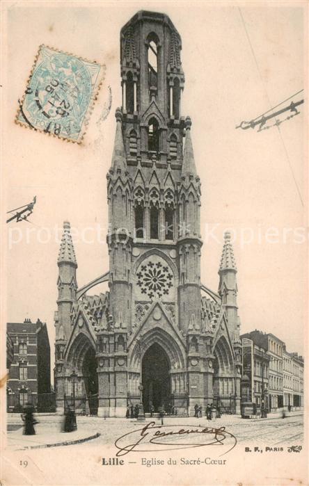 Lille 59 Eglise du Sacre Coeur