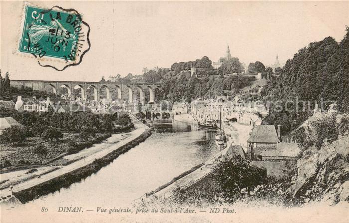 Dinan 22 Cotes-d Armor Vue generale prise du Saut a l'Ane