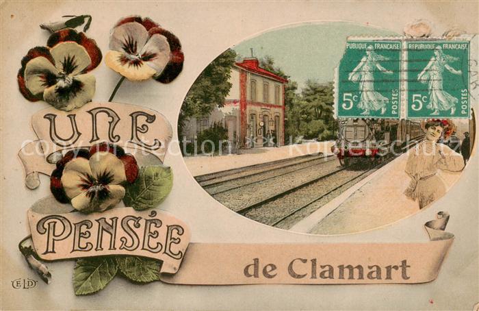 Clamart 92 Hauts-de-Seine Une Pensee de Clamart