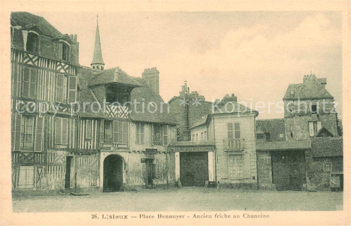 Lisieux 14 Place Hennuyer Ancien friche au Chanoine